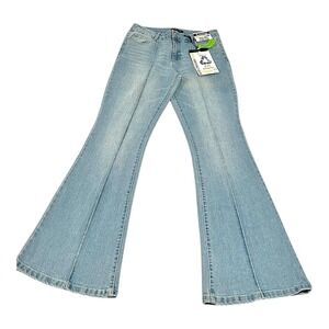 d. jeans Womens 10 Blue Recycled Denim High Waist Flare Jeans NWT